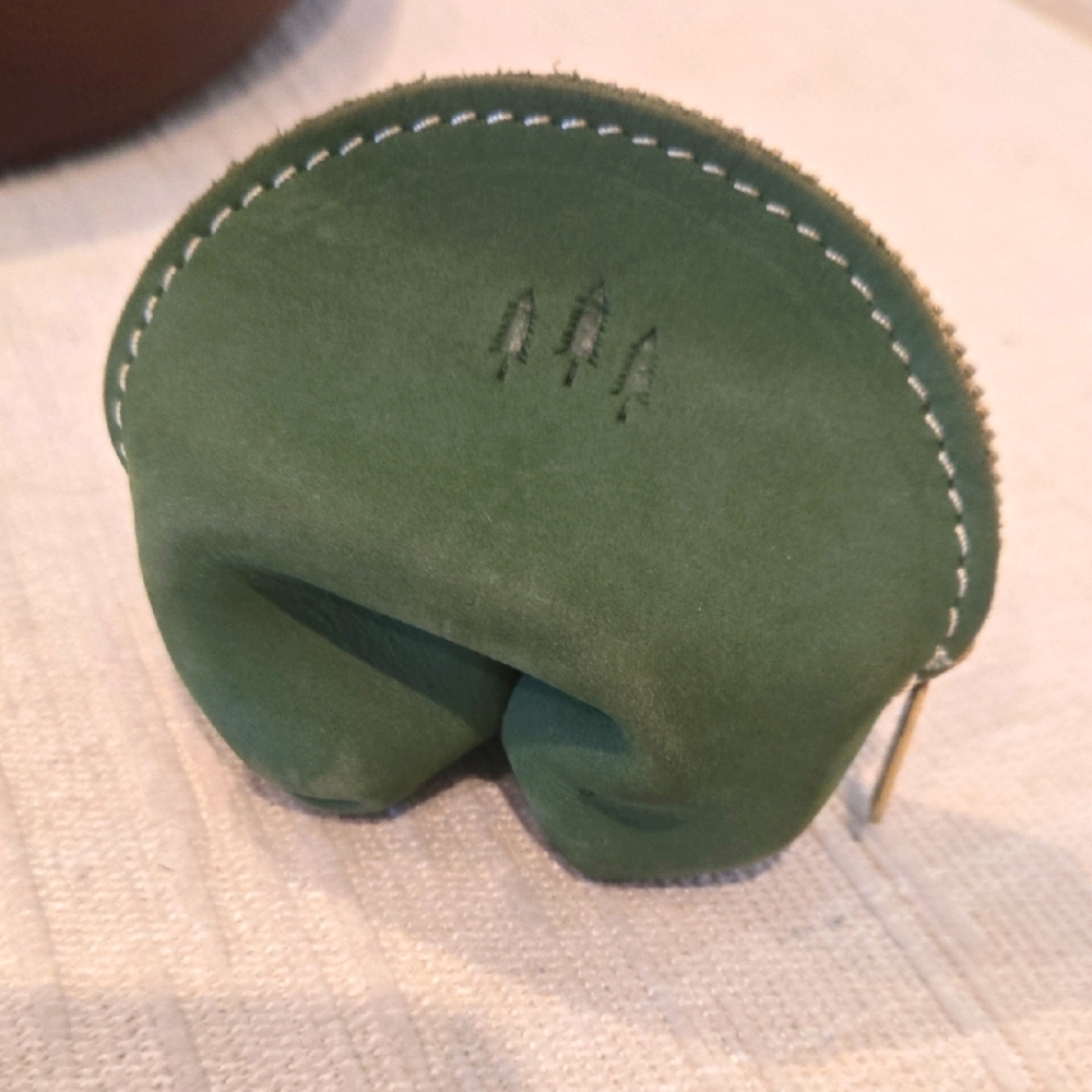 Portland Leather Goods - Fortune Cookie Pouch- Succulent